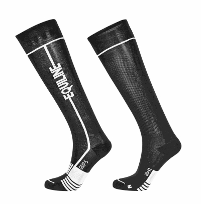 Equiline unisex Socks " EQ_CALINC " , Kniestrümpfe, Strümpfe mit Wadengrip