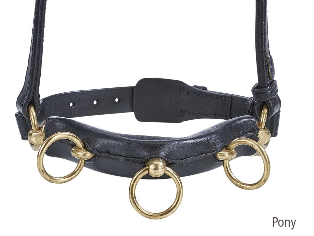 Preview: Busse Kappzaum PROFESSIONAL, Lederkappzaum, Spezialzaum