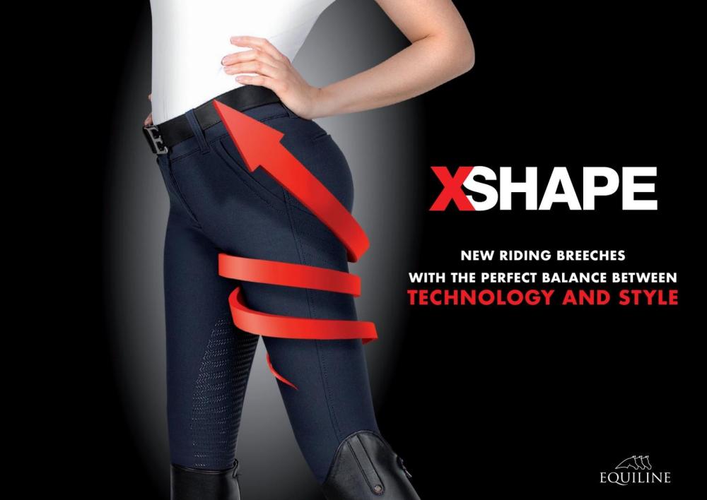 Preview: Equiline X SHAPE WOMEN’S BREECHES FULL GRIP