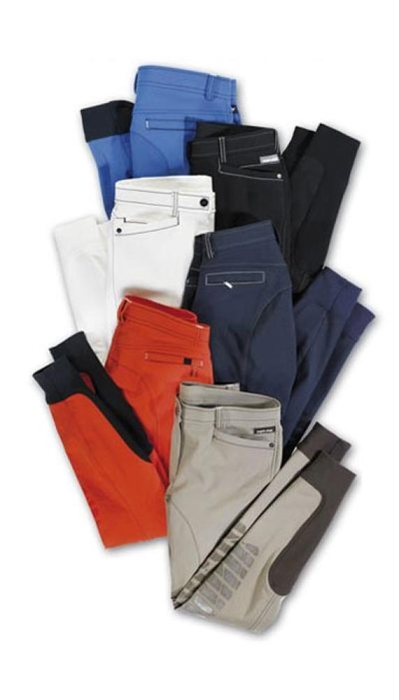 Preview: euro-star Damenreithose " ES_Dynamic Grip " mit Gummierung am Knie