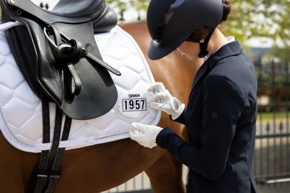 Preview: Eskadron Startnummernset Quick-Pin 4