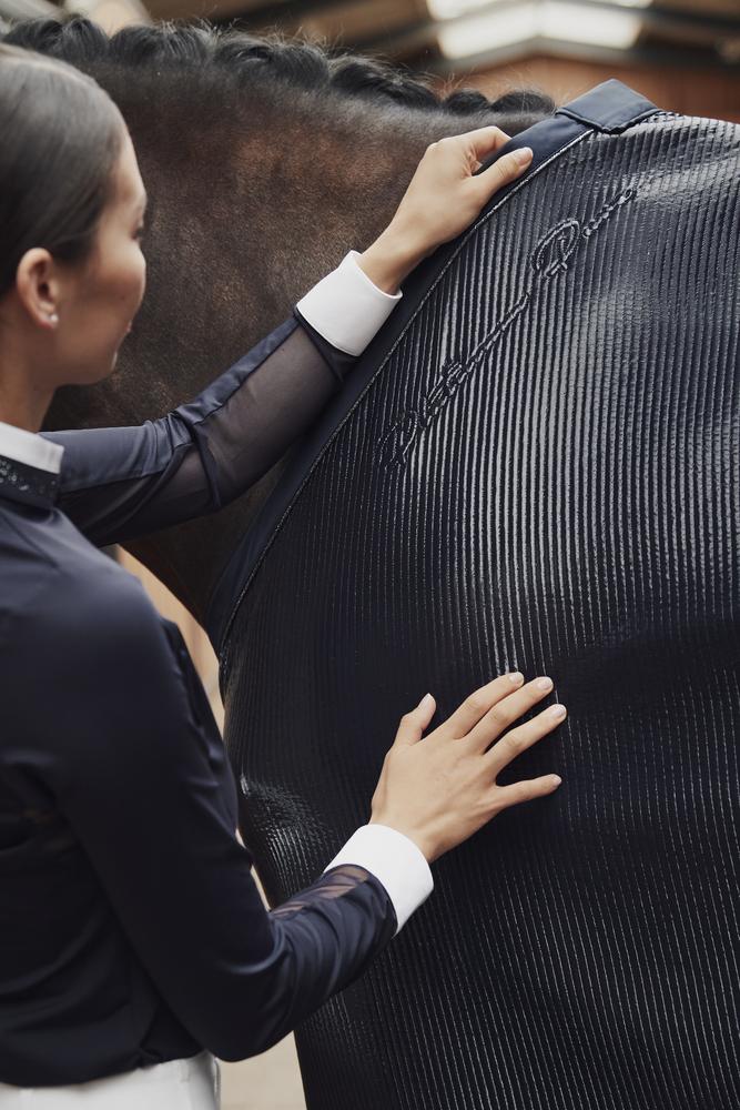 Eskadron Platinum Pure Show Rug " GLAM ", navy