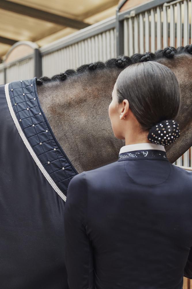 Eskadron Platinum Pure Transport Rug " DURA CRYSTAL ", navy