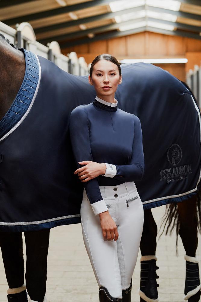 Eskadron Platinum Pure Transport Rug " DURA CRYSTAL ", navy