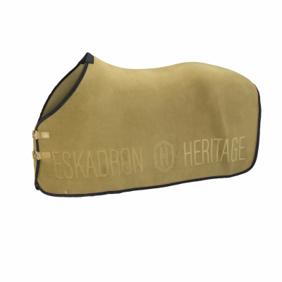 Preview: Eskadron Heritage Abschwitzdecke " FLEECE " mit Lurex-Biese auf Glossy-Einfassung