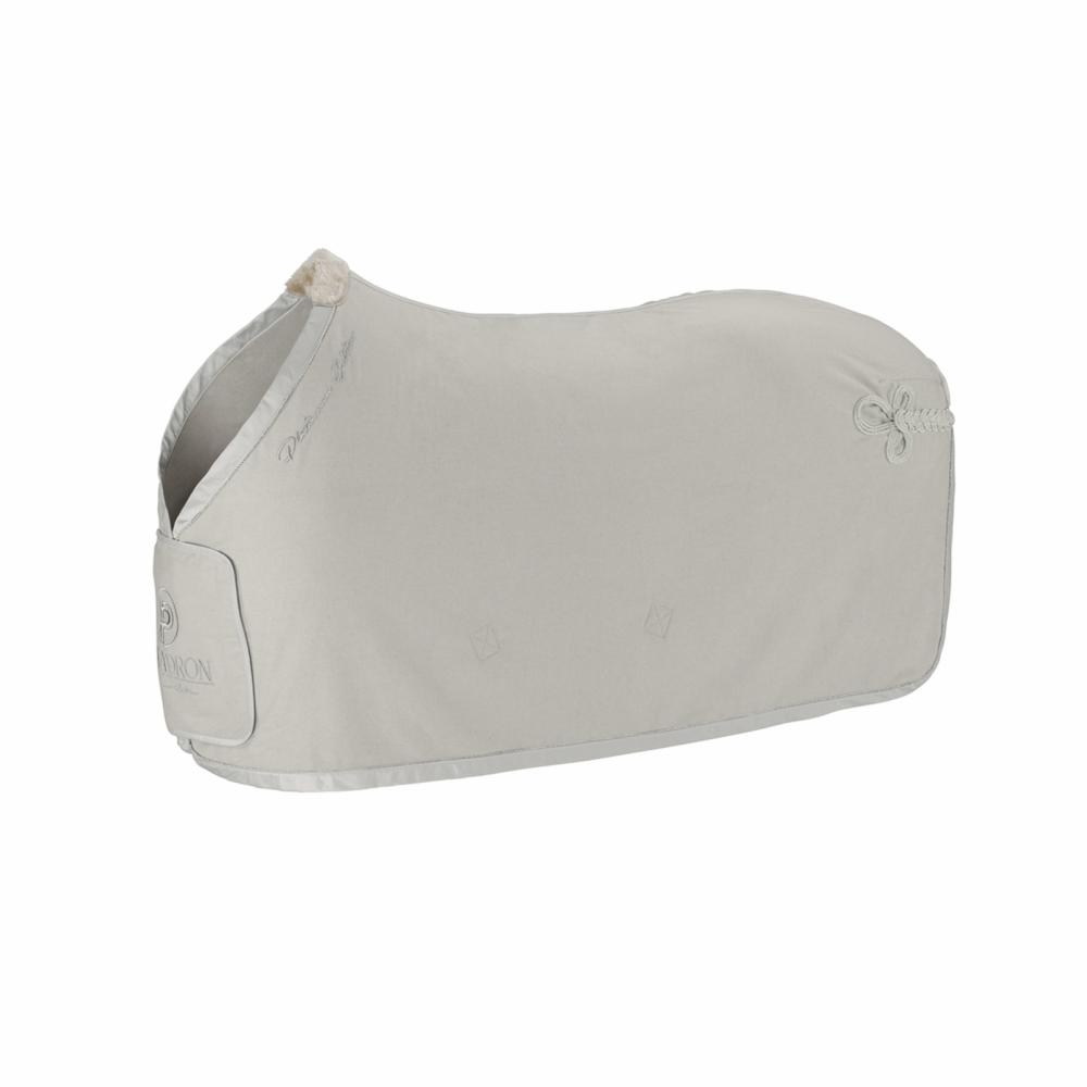 Preview: Eskadron Platinum Abschwitzdecke " LODEN " , pearlgrey, navy