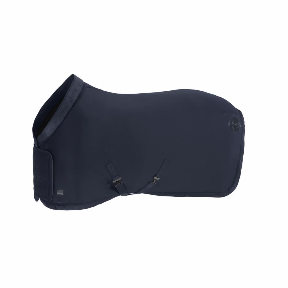 Eskadron Platinum Abschwitzdecke  " JRESEY AIR " , teak brown, atlantic blue