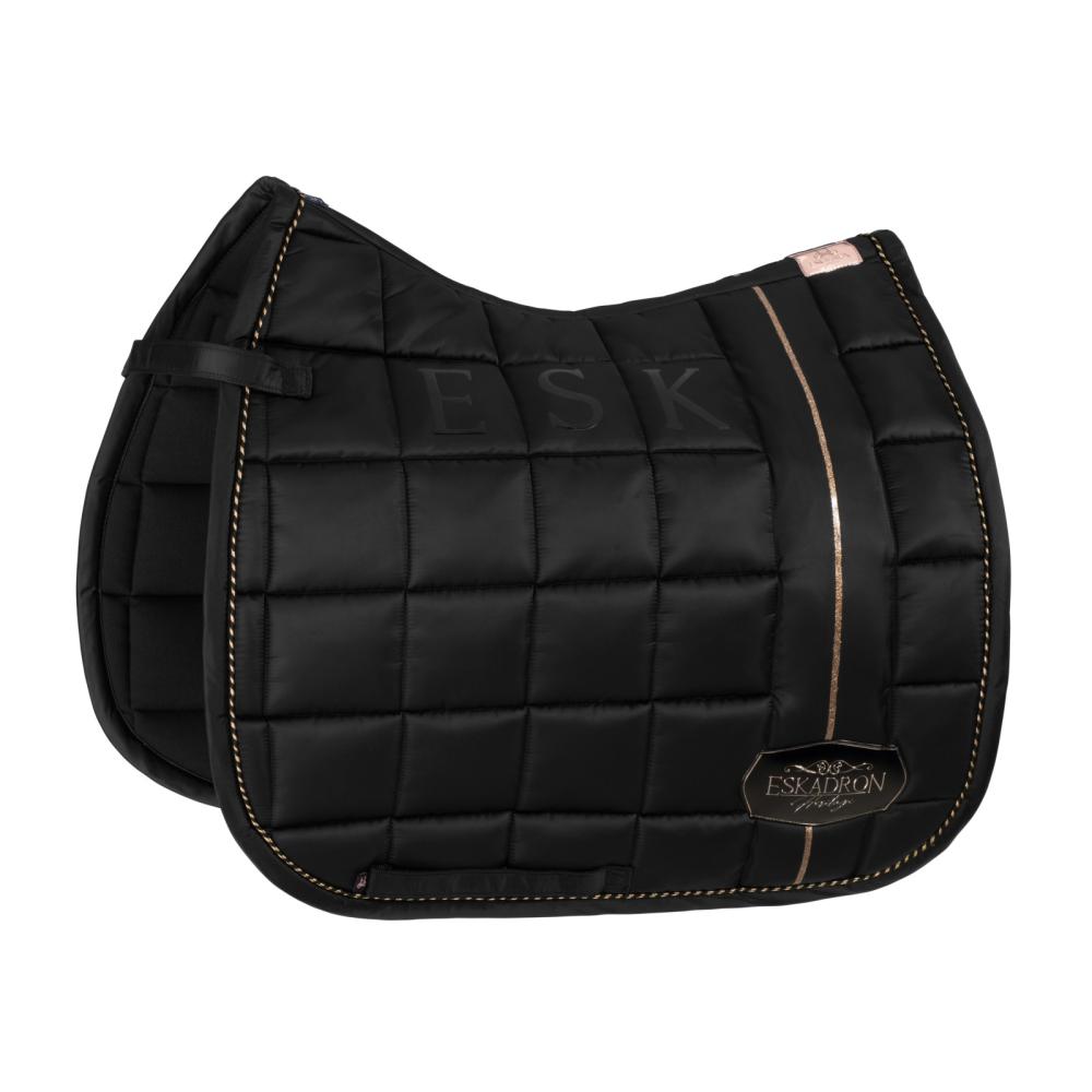 Preview: Eskadron HERITAGE Schabracke BIG SQUARE GLOSSY, black, ivorygrey, deepberry