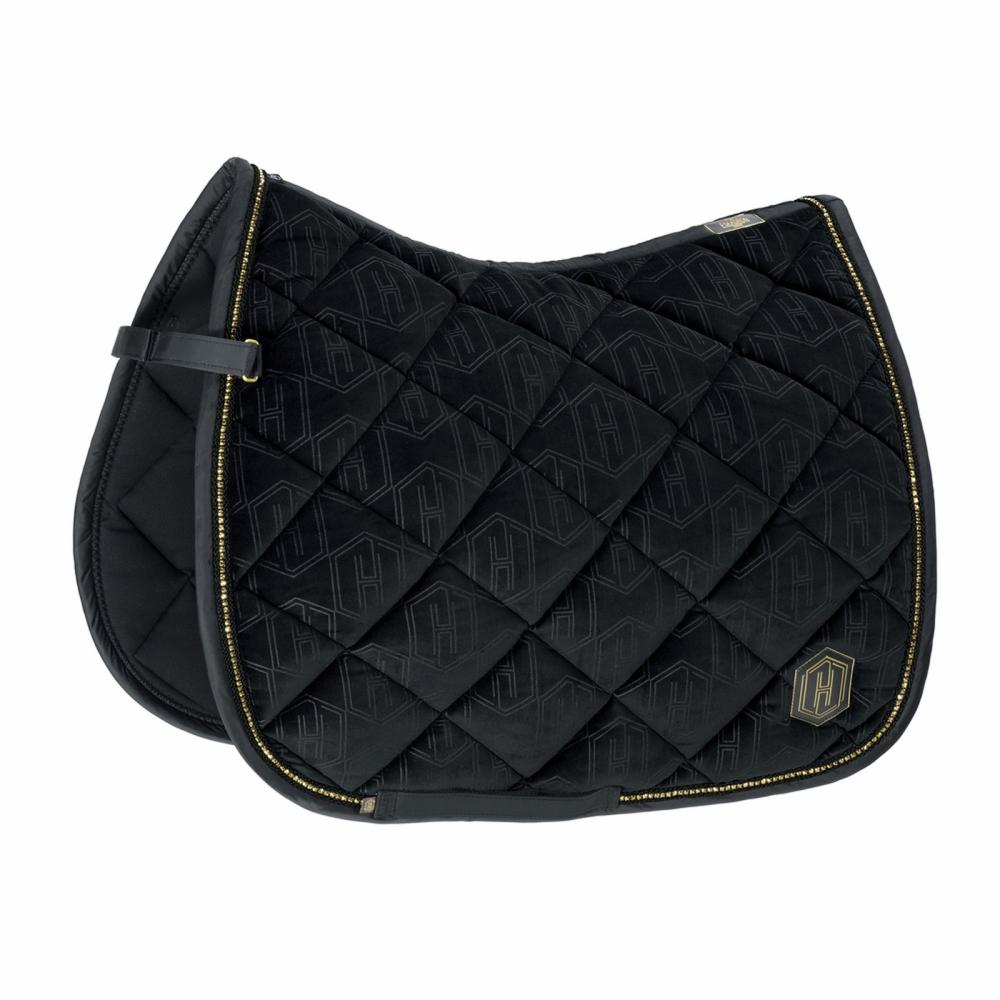 Eskadron HERITAGE Schabracke " VELVET CRYSTAL ", antique green, plaza taupe, navy