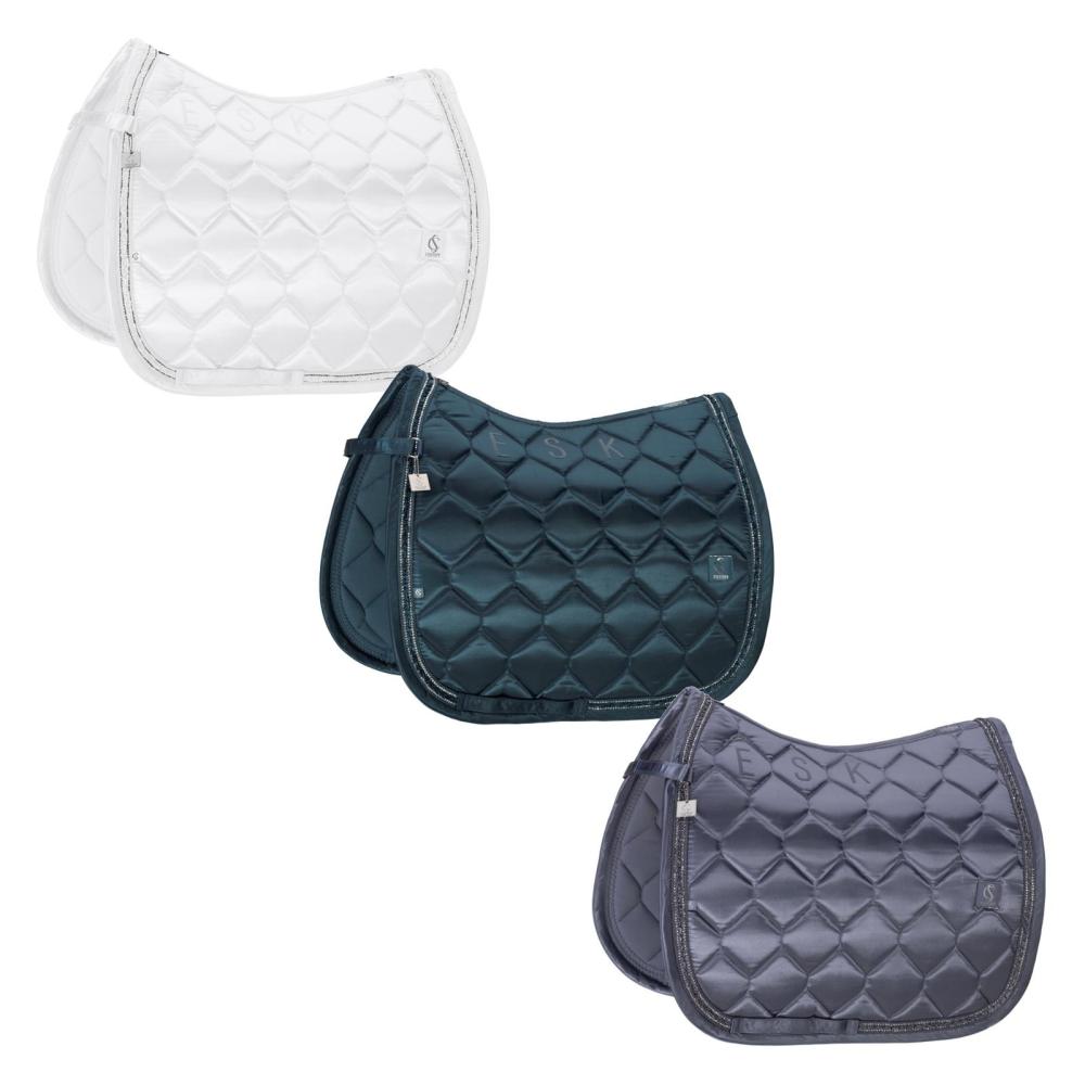 Eskadron Saddle Cloth  " SATIN FRILLS "