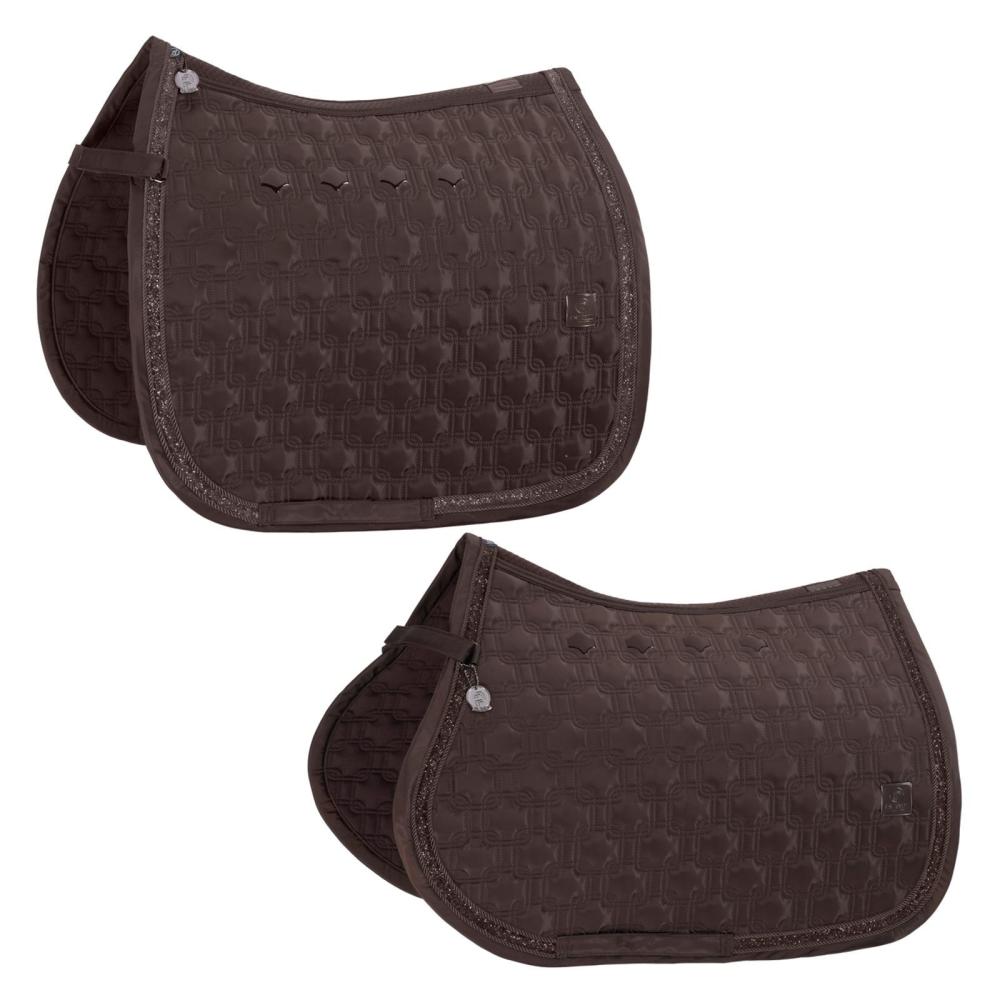 Eskadron Platinum Saddle Cloth " HIGHGLOSS CHAIN JEWEL "