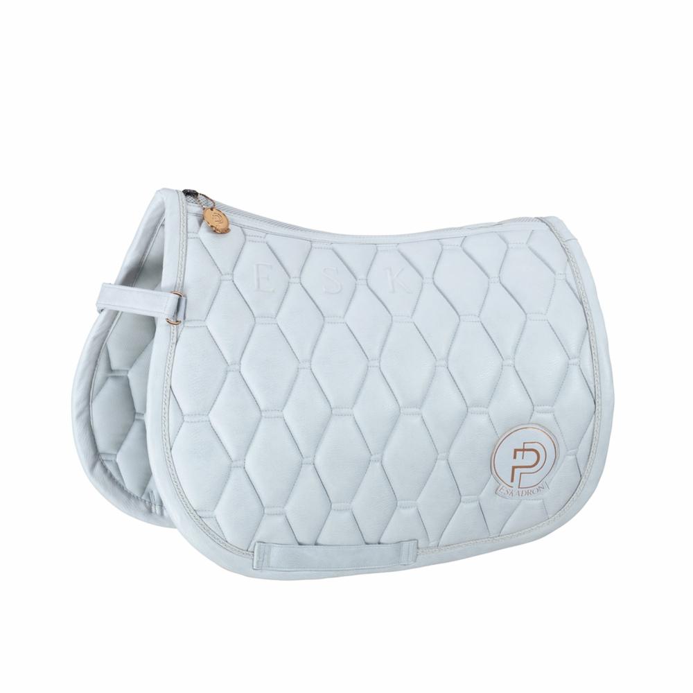 Preview: Eskadron Platinum Schabracke " METALLIC FAUX LEATHER ", SHETTY