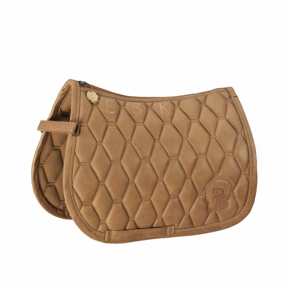 Preview: Eskadron Platinum Schabracke " METALLIC FAUX LEATHER ", SHETTY