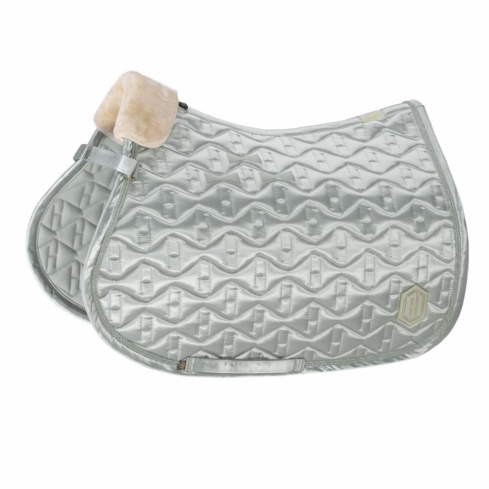 Eskadron HERITAGE Schabracke " SATIN EMBLEM ", antique green, sea salt, plaza taupe, navy