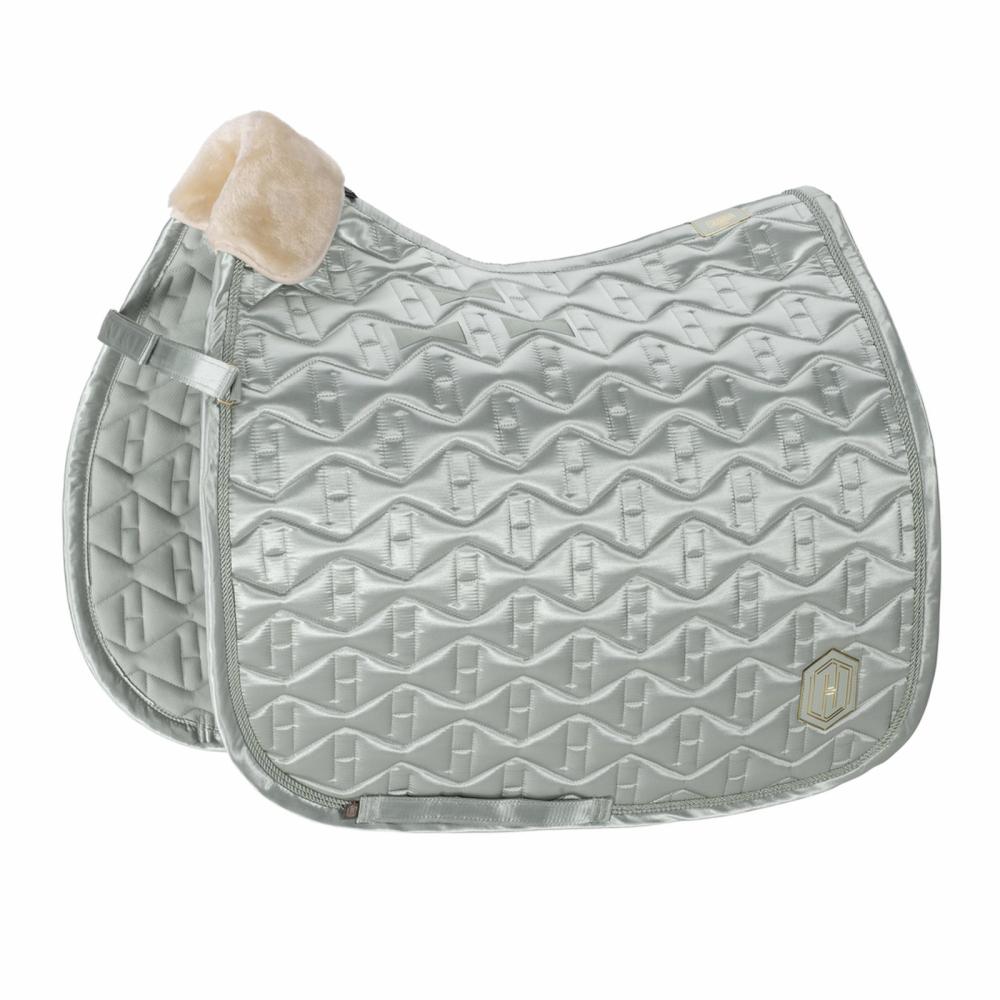 Eskadron HERITAGE Schabracke " SATIN EMBLEM ", antique green, sea salt, plaza taupe, navy