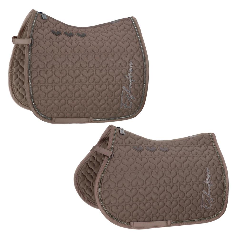 Eskadron Saddle Cloth  " COTTON GLITTER CRYSTAL "