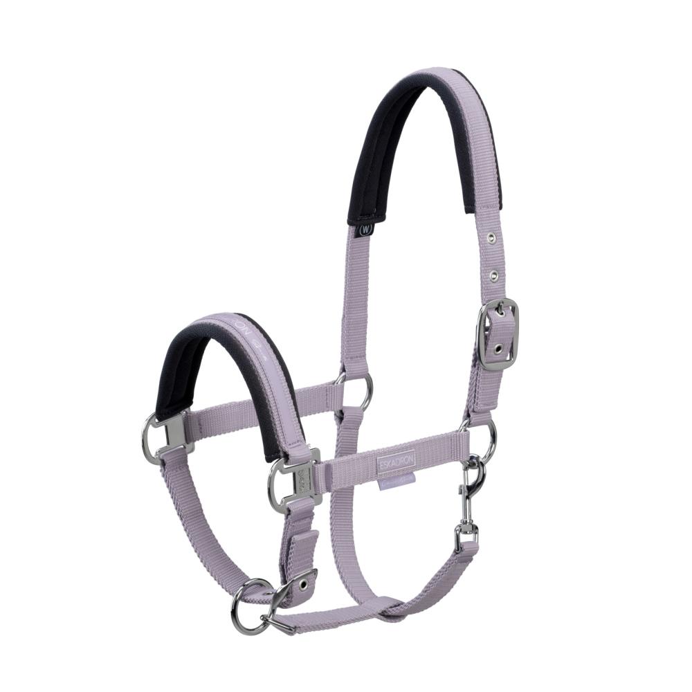 Preview: Eskadron Halfter Double Pin BUCKLE, mit Schriftzug, Dornschnalle