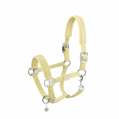 Eskadron Platinum Pure Halfter mit Doppelschnalle " DOUBLE PIN GLITTER MESH "