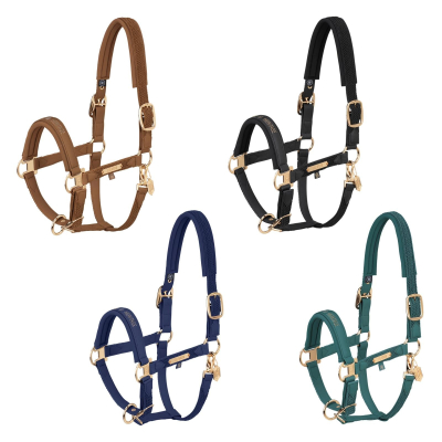 Eskadron HERITAGE Headcoller  " FAUX LEATHER DOUBLE PIN PLAIT "