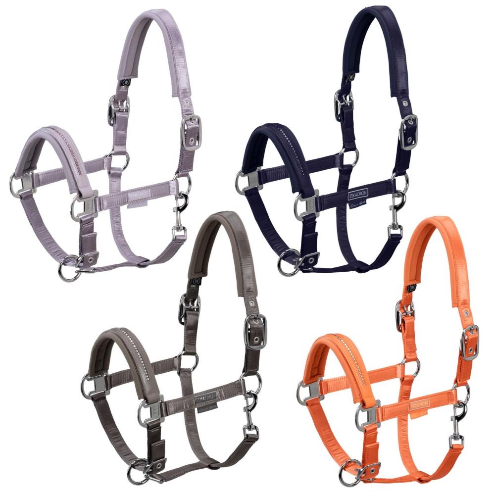 Eskadron Headcollar DOUBLEPIN SATIN CRYSTAL