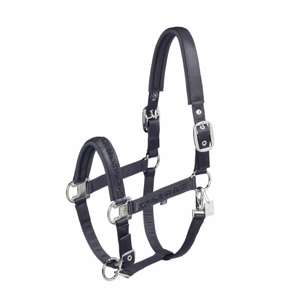 Eskadron Classic Sports Headcollar " MATTGLOSS JEWEL DOUBLE PIN "