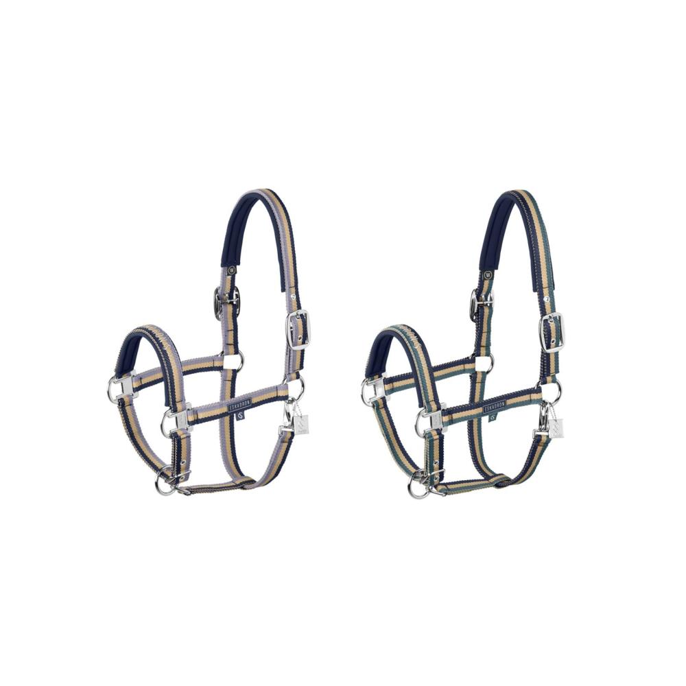 Eskadron Classic Sports Halfter " DOUBLE PIN ", Stallhalfter