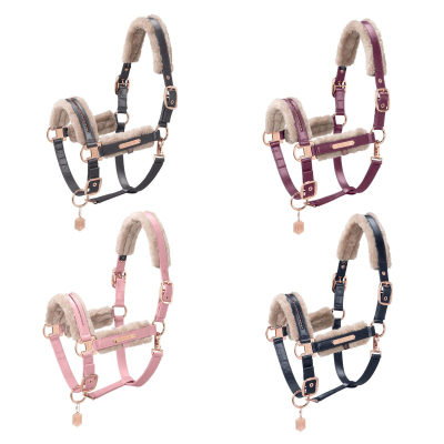 Eskadron HERITAGE Headcoller " GLAMSLATE FAUXFUR DOUBLE PIN "