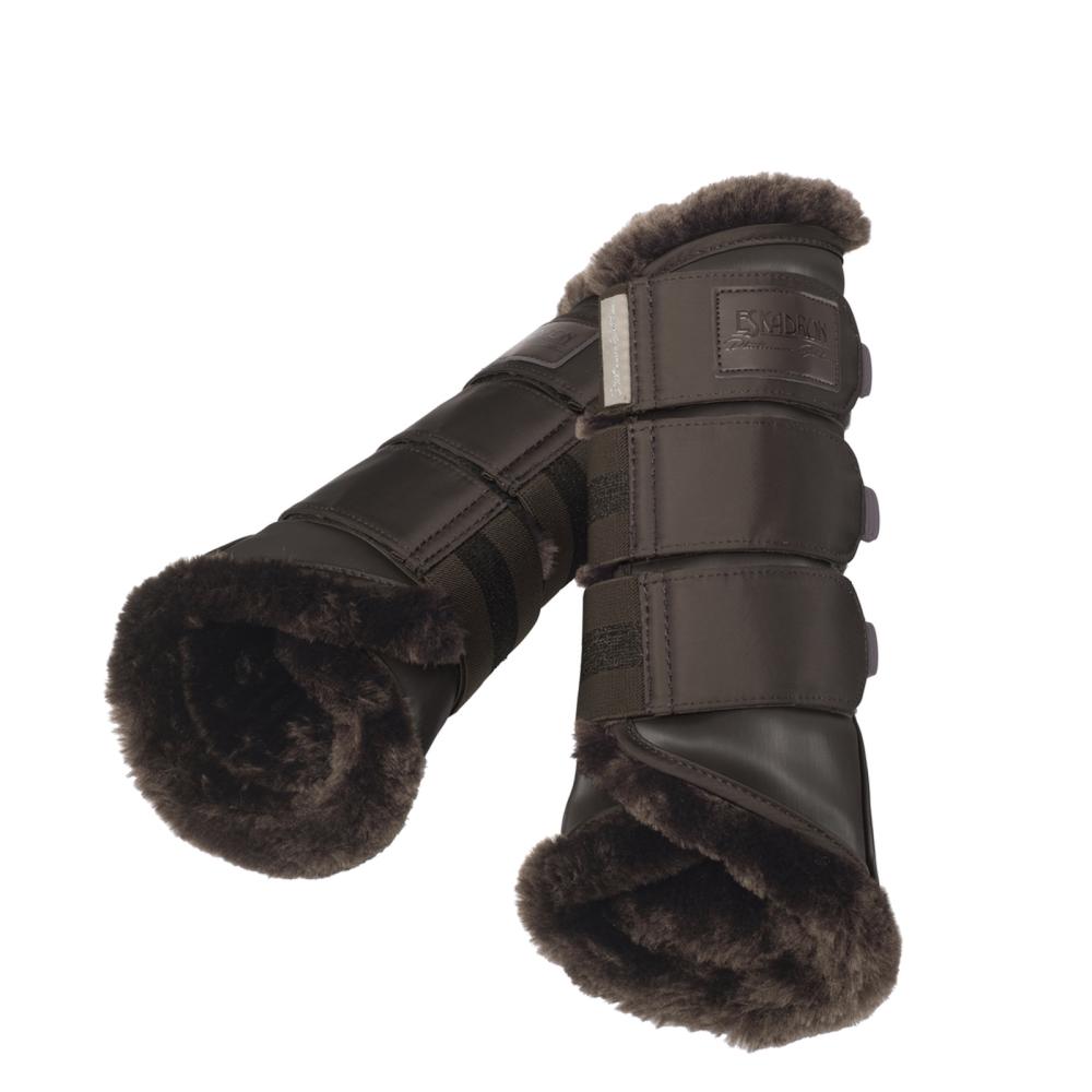 Preview: Eskadron Platinum Gamasche " SOFTSLATE FAUXFUR "