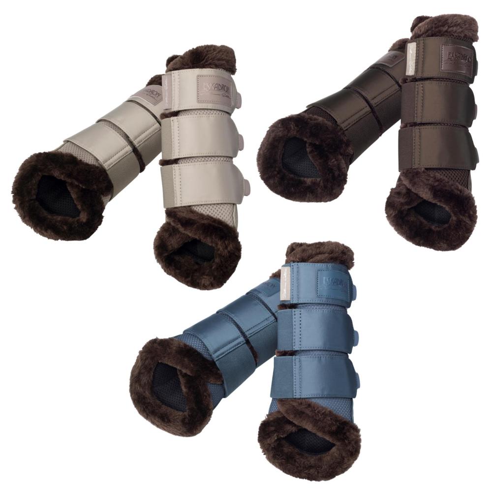 Eskadron Platinum Gamasche " MESH FAUXFUR "