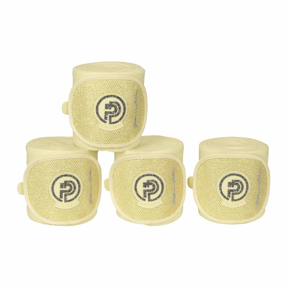 Preview: Eskadron Platinum Pure Bandagen " FLEECE GLITTER ", 4er Set