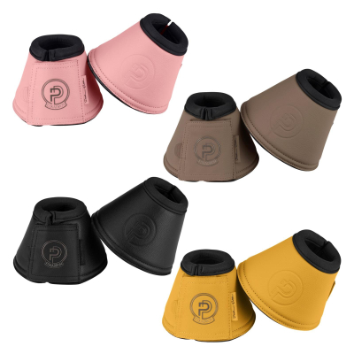 Eskadron Platinum Hufglocken, Sprungglocken " FAUX LEATHER " , 1 Paar