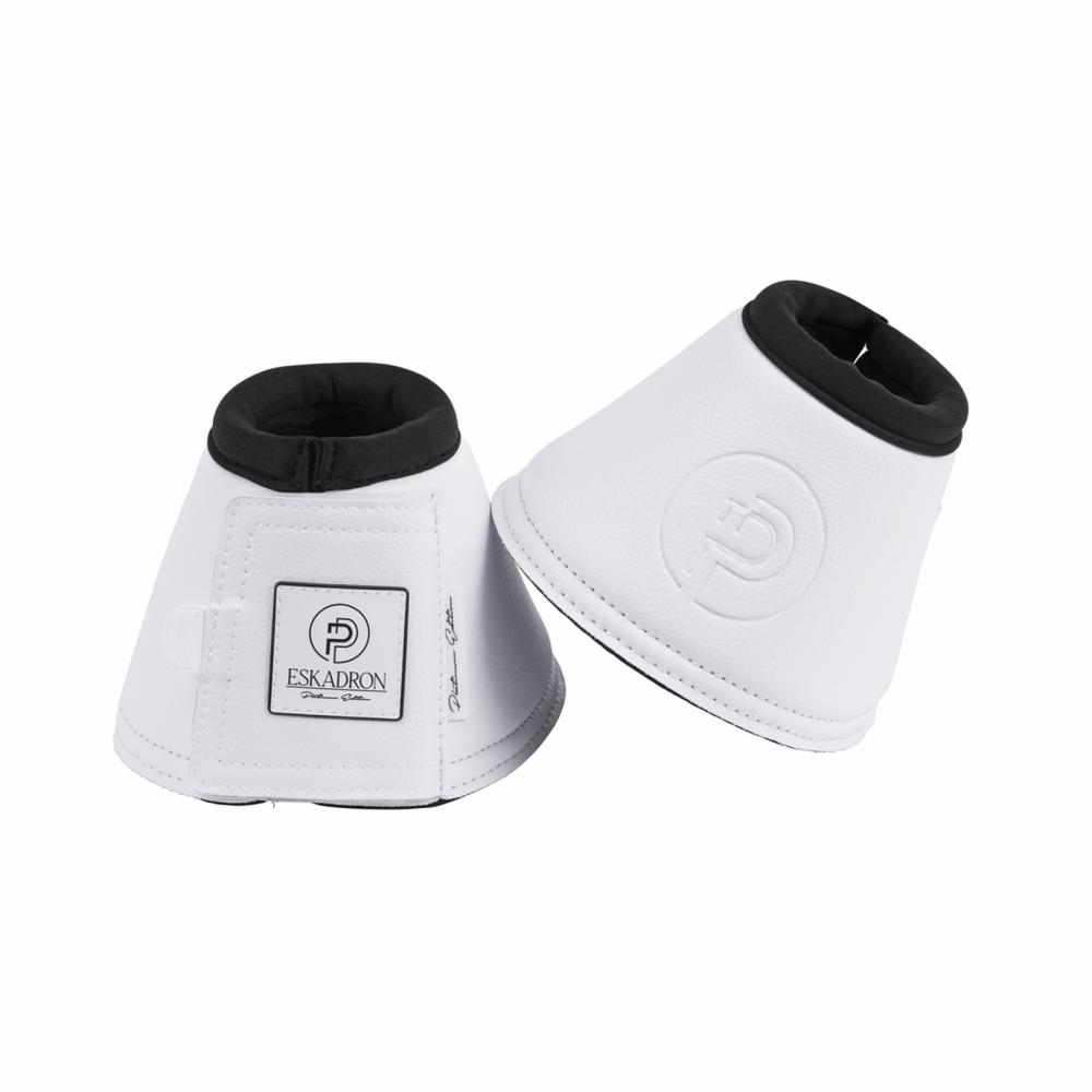 Eskadron Platinum Hufglocken, Sprungglocken " FAUX LEATHER " , 1 Paar