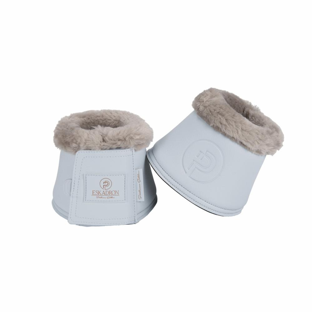 Eskadron Platinum Hufglocken, Sprungglocken " FAUX LEATHER FF " 1 Paar