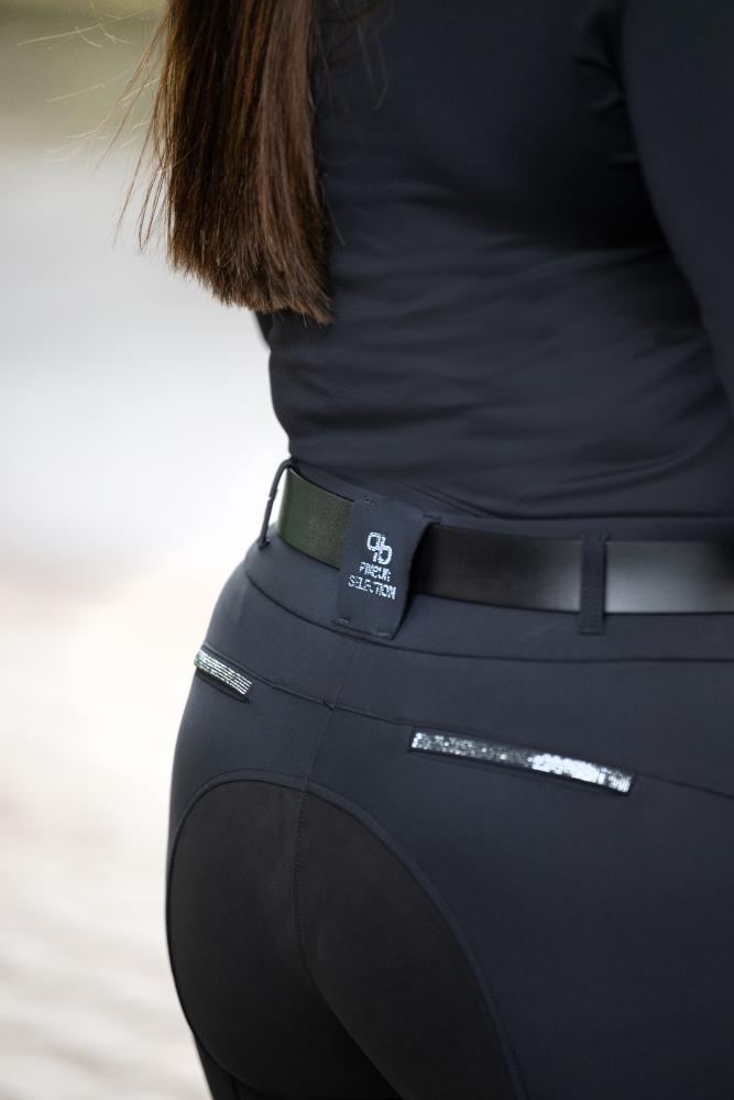 Pikeur Damenreithose, Reithose " PK_LAURE FFL " mit Flex Faux Leather,  Highwaist