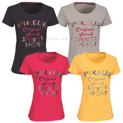 Pikeur Rundhals - Shirt " PK_LUISA " mit Applikationen