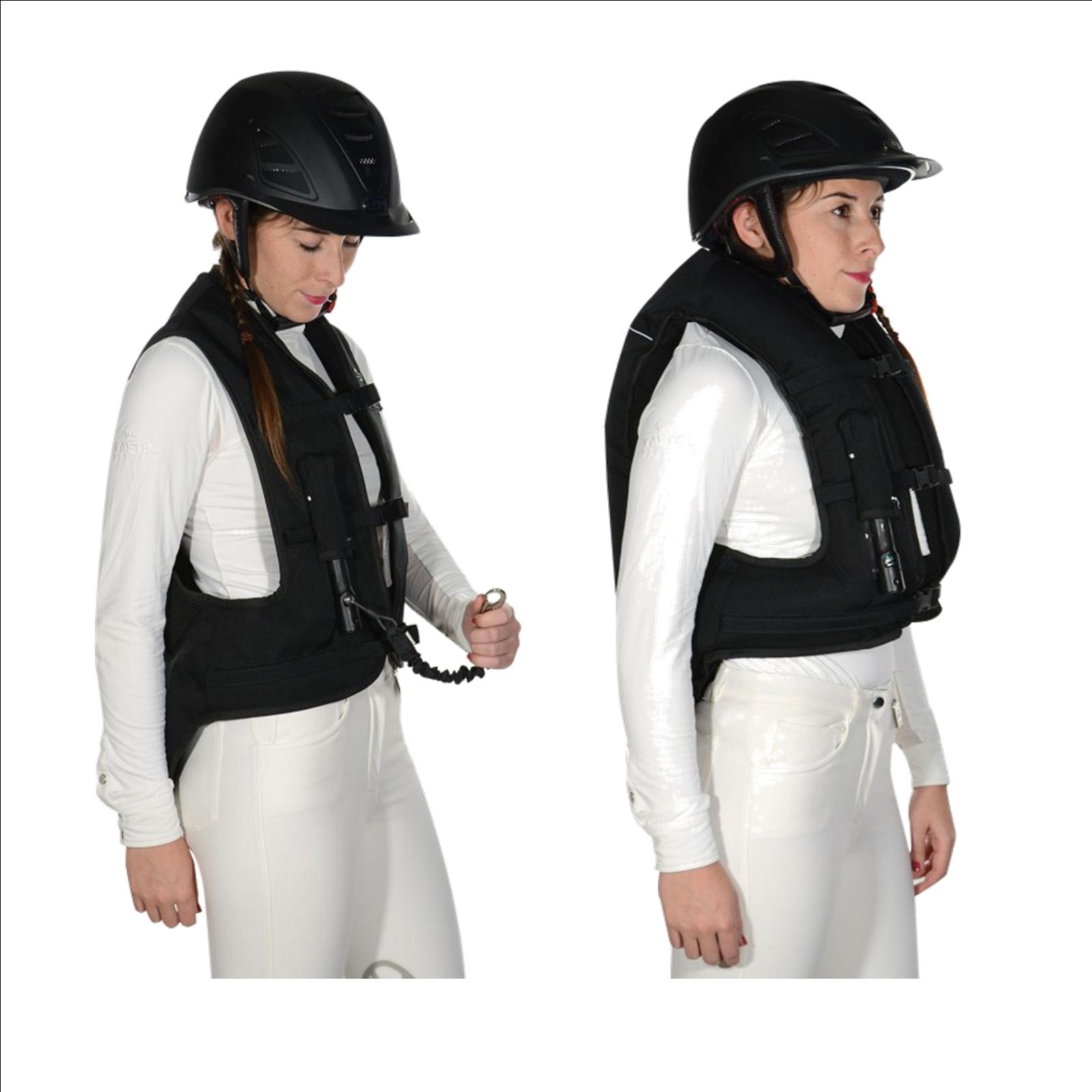 Reit und Fahrsporthandel HELITE " AIRJACKET ", Sicherheitsweste