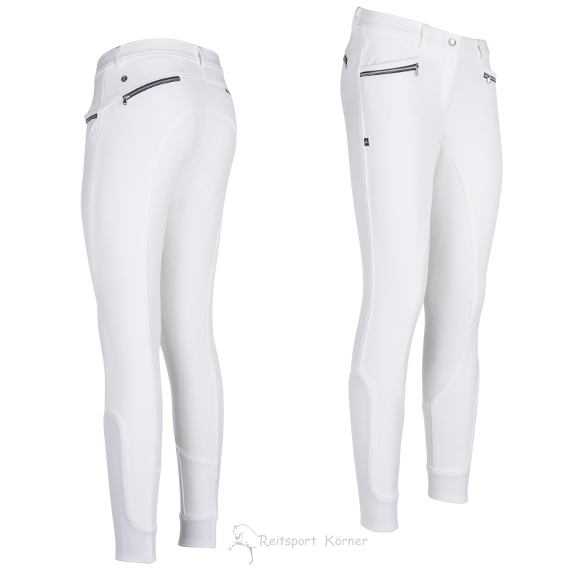 euro-star ladies fullseat breeches, white