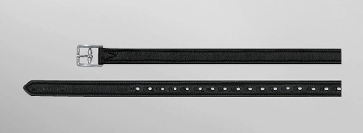Passier Steigbügelriemen „Velvet Touch“, breite 2.5cm, Rindleder mit Nyloneinlagen