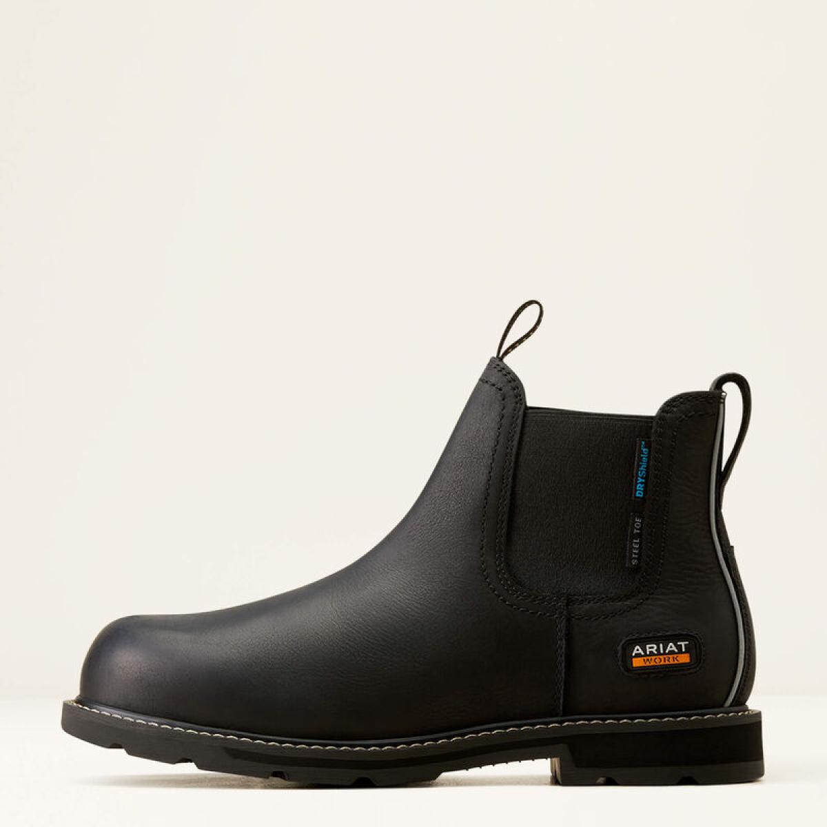 Groundbreaker Chelsea Waterproof Steel Toe Work Boot