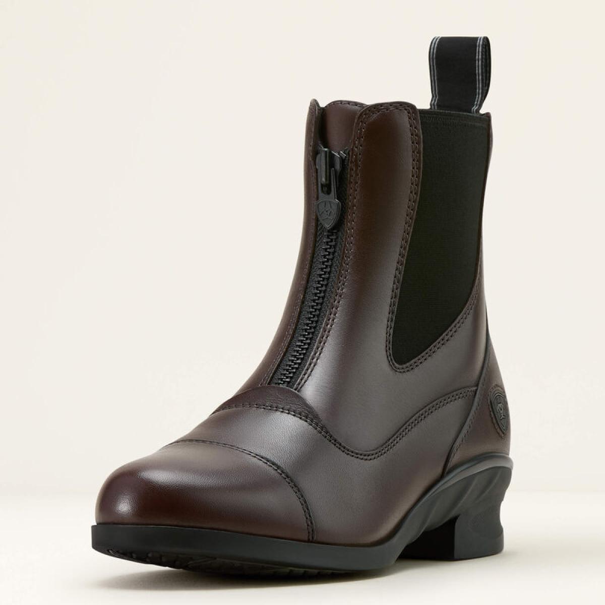Ariat Lederreitstiefelette, Jodhpur Damenstiefelette " Heritage IV Zip Paddock "