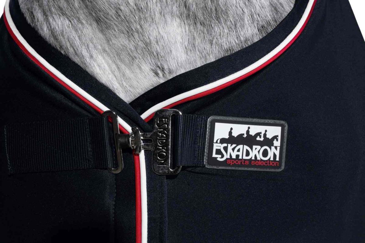 Eskadron Sweat Rug FLEECE CONTRAST , blackberry, racinggreen, ashblue, nightblue