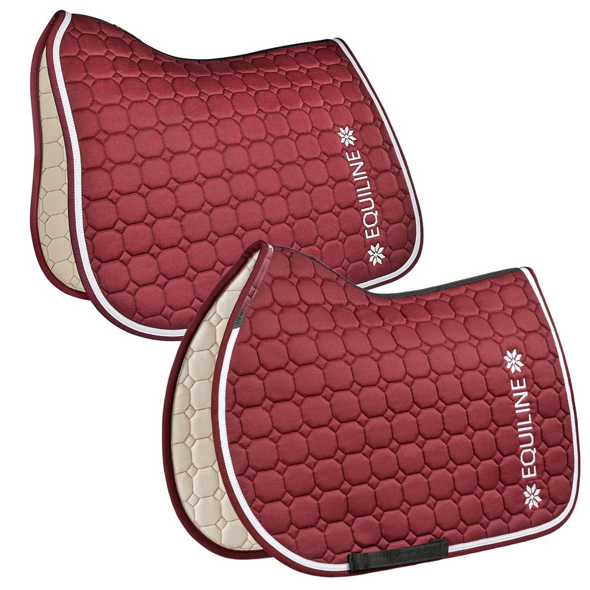 Equiline Schabracke OCTAGON " EQ_DANCER " mit Weihnachtsprint