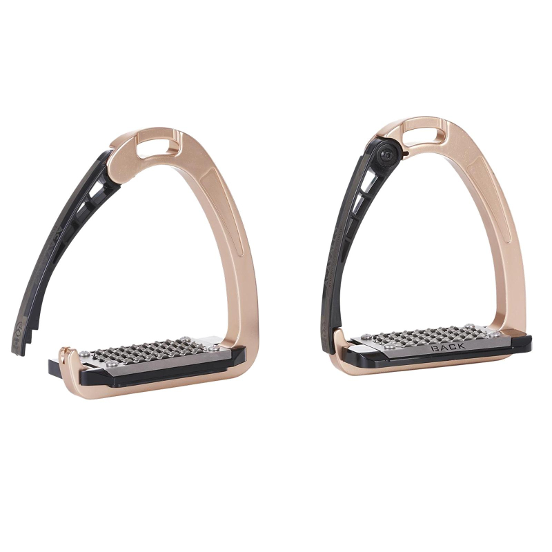 Acavallo Stirrups Arena Alupro, 1 Pair, 12cm