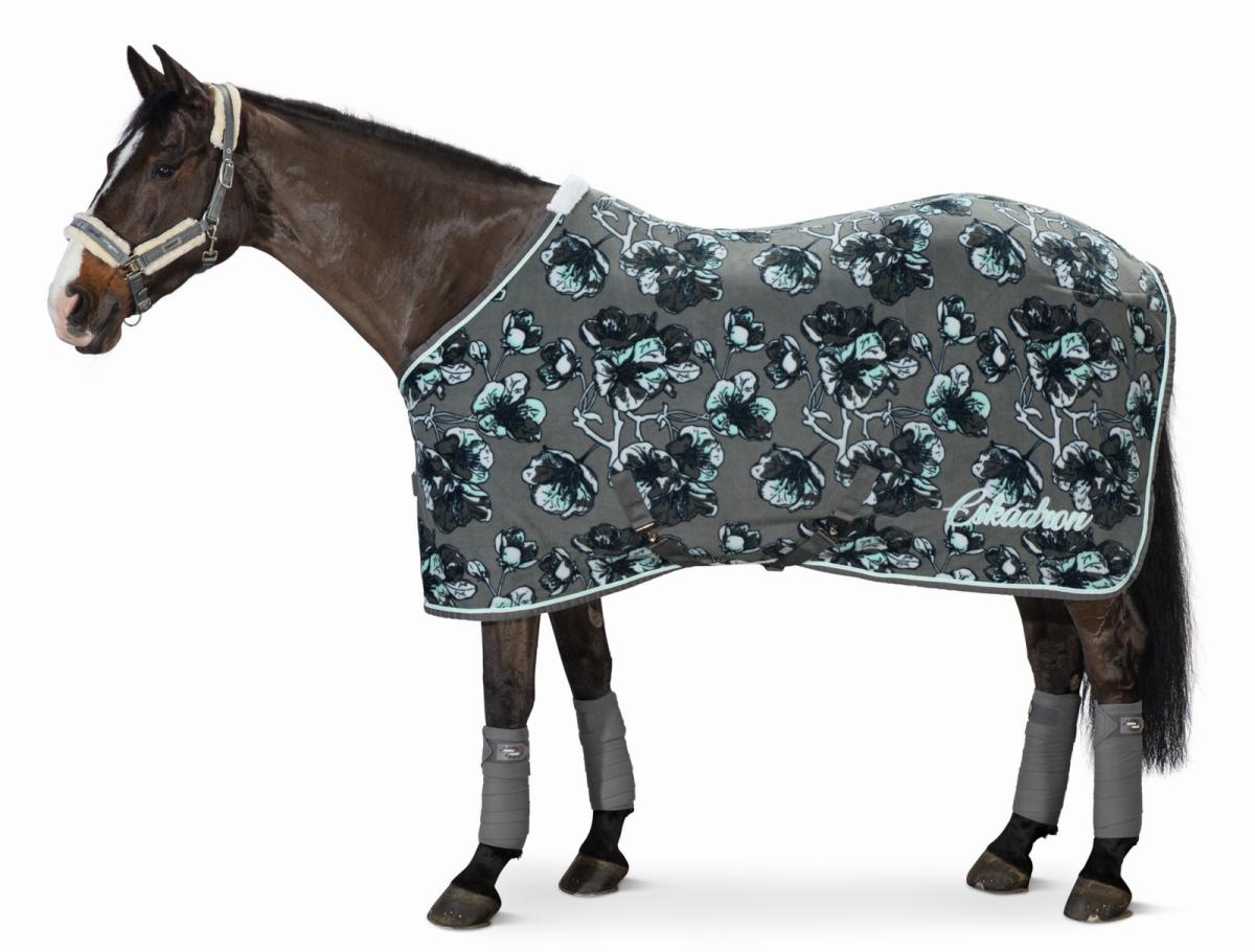 Eskadron Rug FLEECE FLOWER, steelgrey   " Classic Sports  "