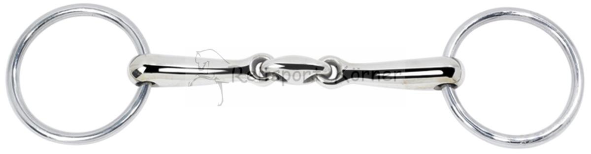 Bridoon KAUGAN®, Stainless-steel rings, French-link