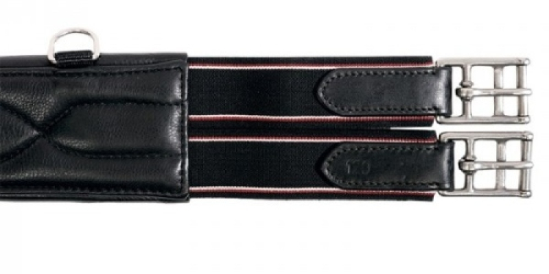 Kavalkade Soft leather girth anatomic with elastic