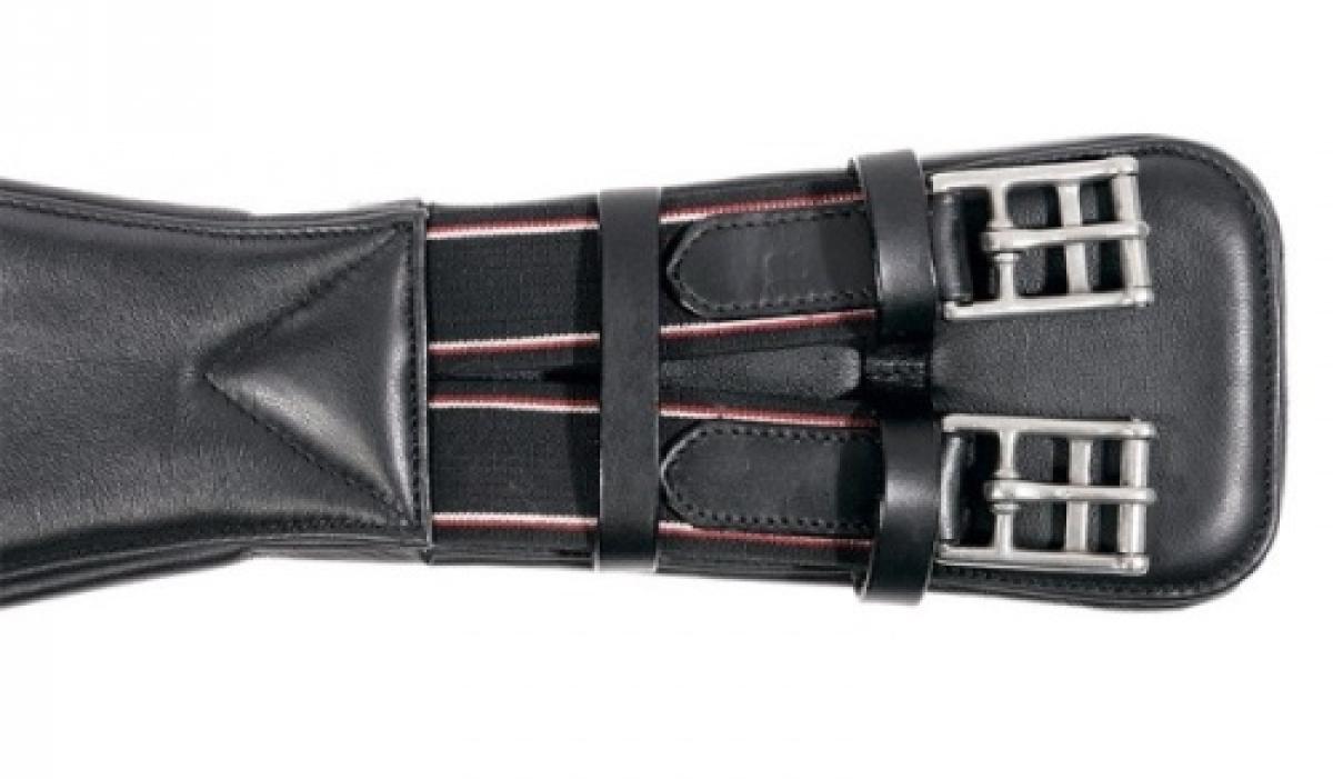 Kavalkade Soft leather girth anatomic with elastic