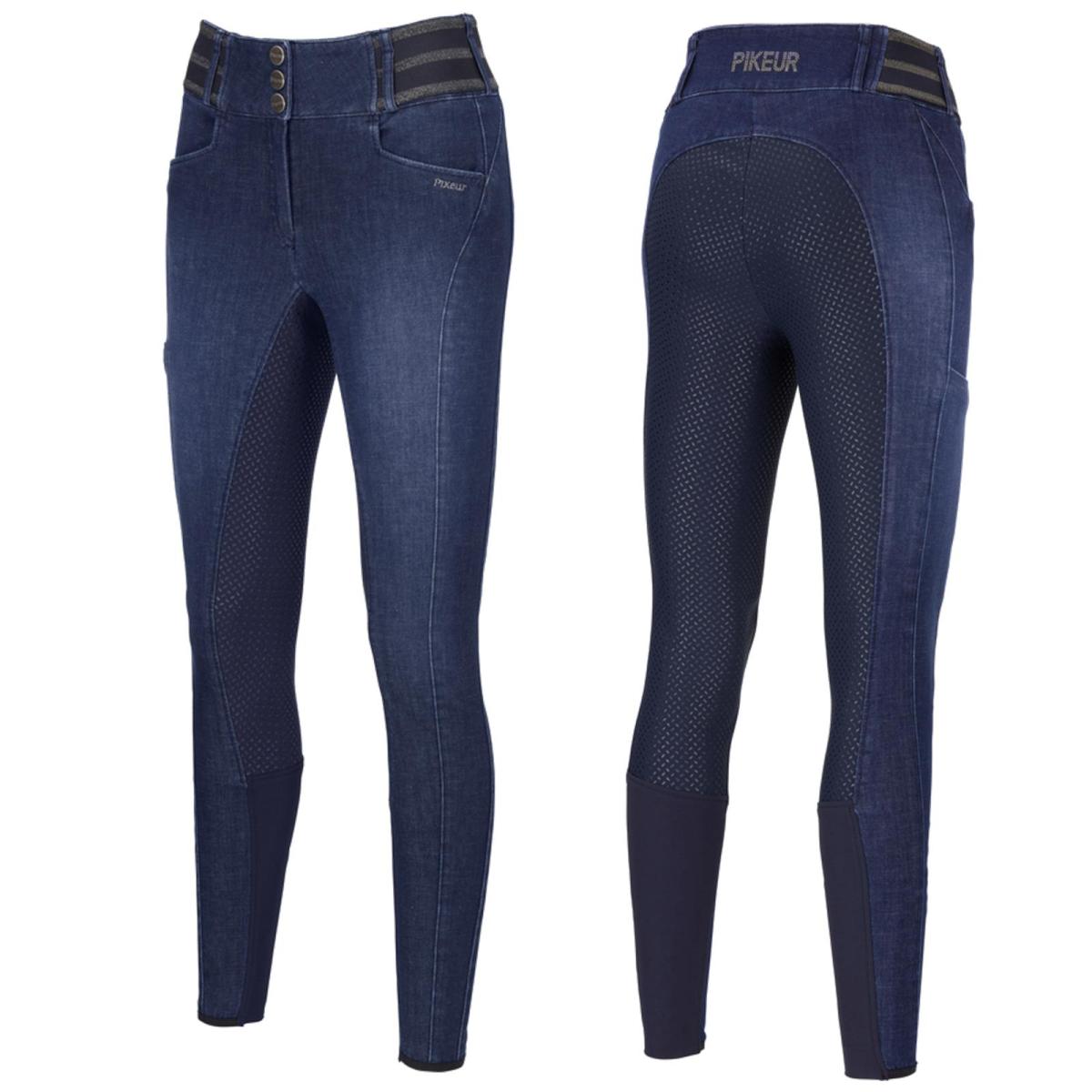 Pikeur Damenreithose, Reithose " PK_CANDELA JEANS " Grip Ganzbesatz