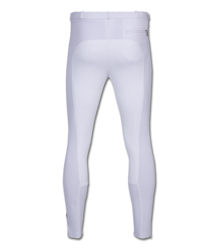 Waldhausen ELT Herrenreithose " SIMON " mit Vollbesatz, weiß, 56