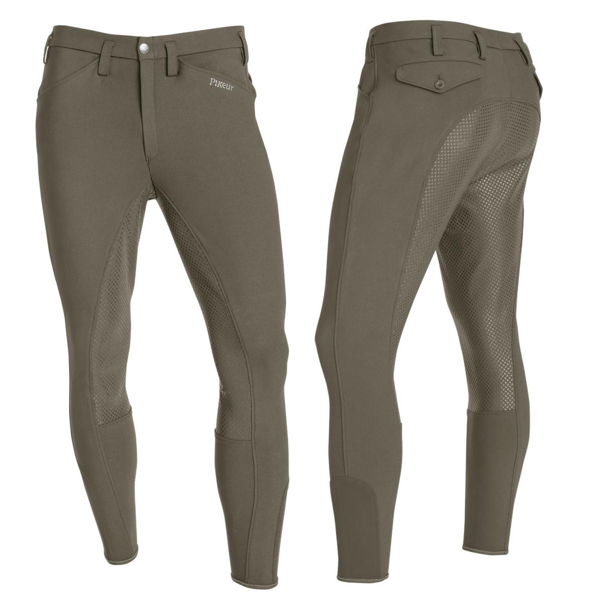 Pikeur Herrenreithose, Reithose " PK_ROSSINI " mit Ganzbesatz Grip, Gripbesatz